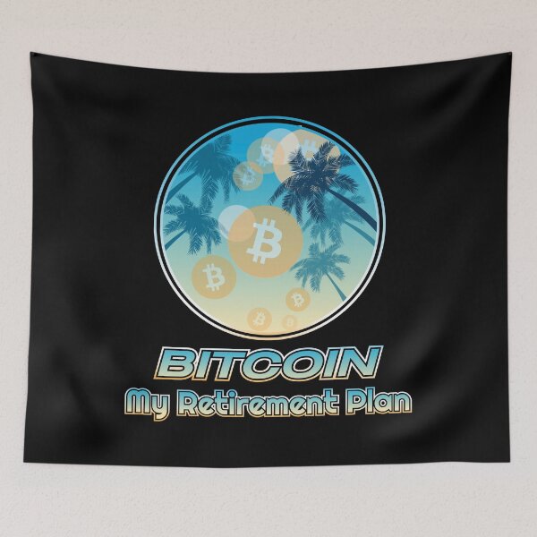 Item preview, Bitcoin my retirement plan, cryptocurrency,blockchain,Bitcoin designed and sold by Lekrock.