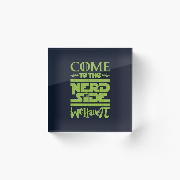 Nerd Acrylic Block