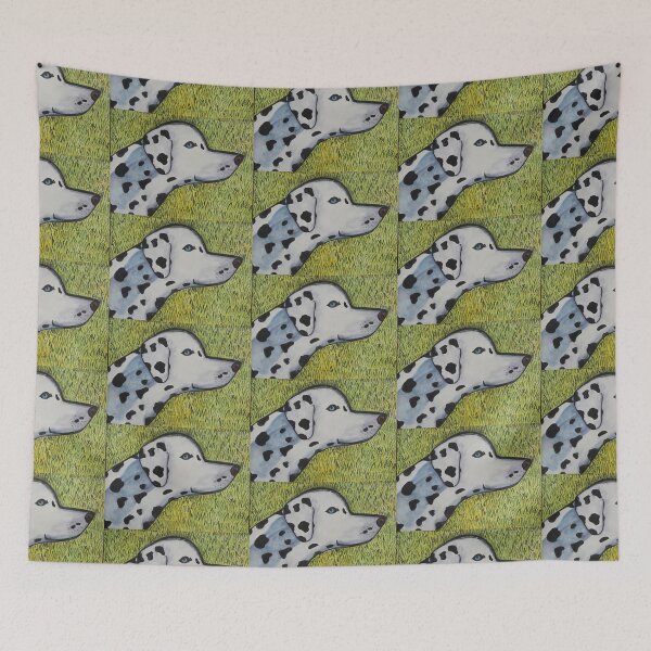 Item preview, Blue eyed Dalmatian dog designed and sold by Rebekah Gavra.