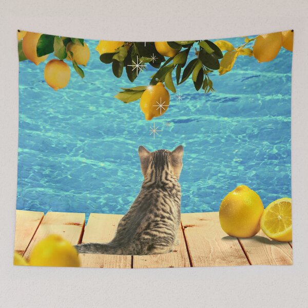 Item preview, Lemon Cat designed and sold by Saige Forest.