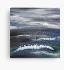 Angry Sea Canvas Print