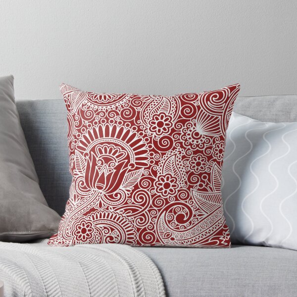 Item preview, Indonesian Batik Motif Red Color designed and sold by Ahsacom.