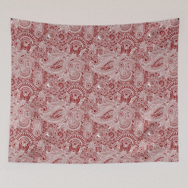 Item preview, Indonesian Batik Motif Red Color designed and sold by Ahsacom.