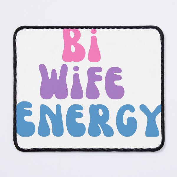 Item preview, Bi Wife Energy - Bisexual Pride Flag Color designed and sold by forkmuddies.