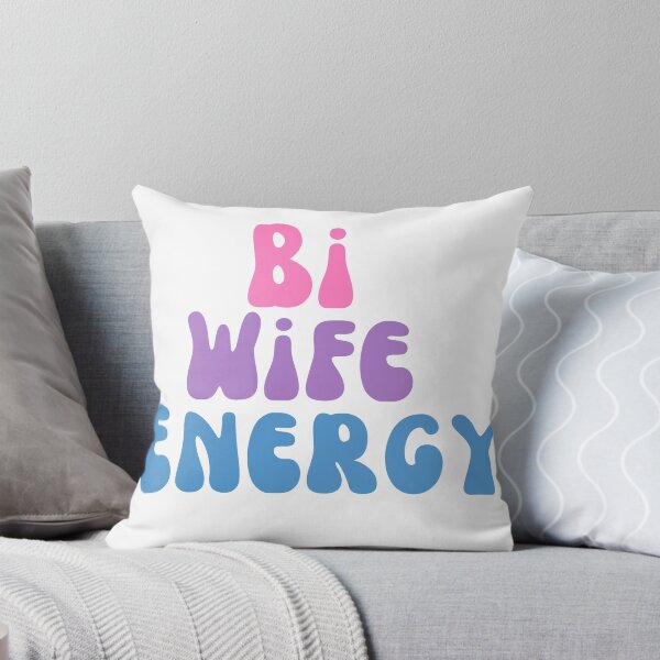 Item preview, Bi Wife Energy - Bisexual Pride Flag Color designed and sold by forkmuddies.