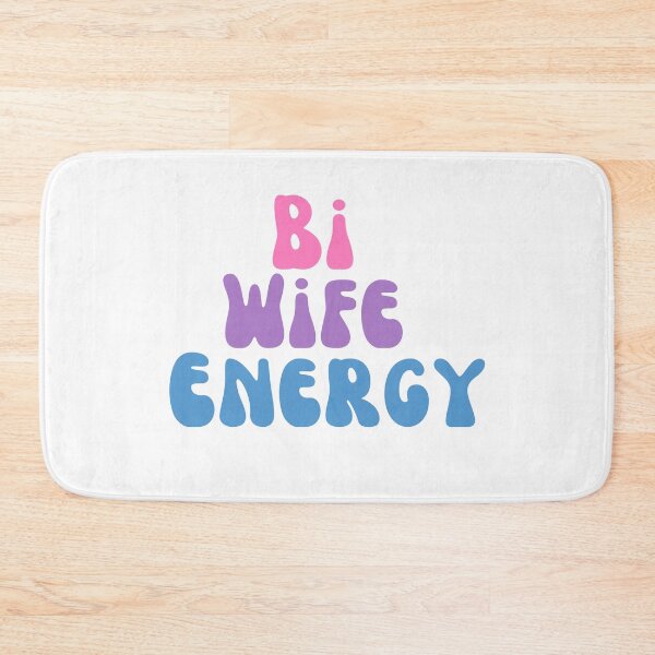 Item preview, Bi Wife Energy - Bisexual Pride Flag Color designed and sold by forkmuddies.