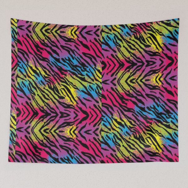 Item preview,  Tiger stripe Rainbow 90s pattern designed and sold by PatternLegend.