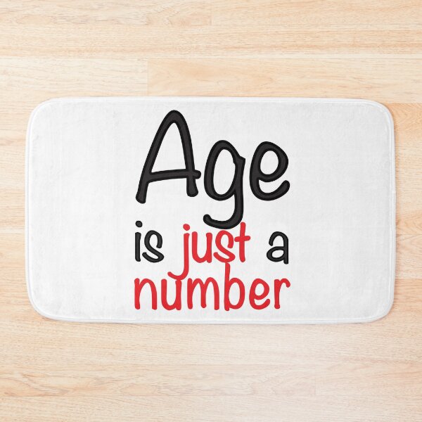 Item preview, Age is just a number designed and sold by Concept-Hub.