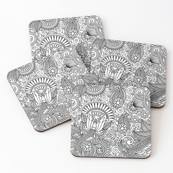 Item preview, Batik Motif White Color designed and sold by Ahsacom.
