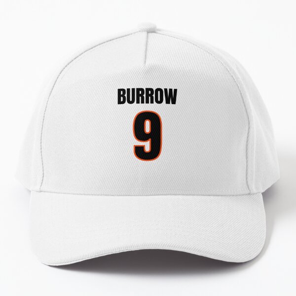 Joe Burrow 9 - Cincinnati Bengals Jersey Cap for Sale by sgkrishna