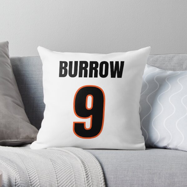 Joe Burrow 9 - Cincinnati Bengals Jersey Throw Pillow for Sale by  sgkrishna