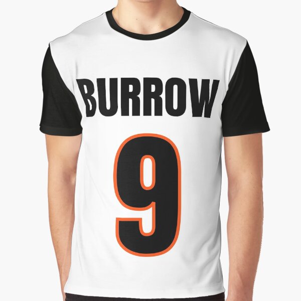 Joe Burrow 9 - Cincinnati Bengals Jersey Essential T-Shirt for Sale by  sgkrishna