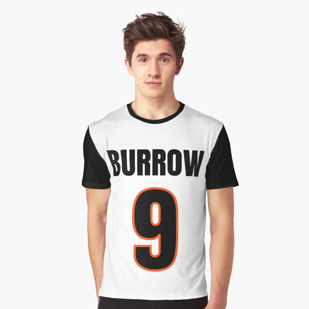 Number 9 Joe Burrow Jersey Number Graphic shirt - Freedomdesign