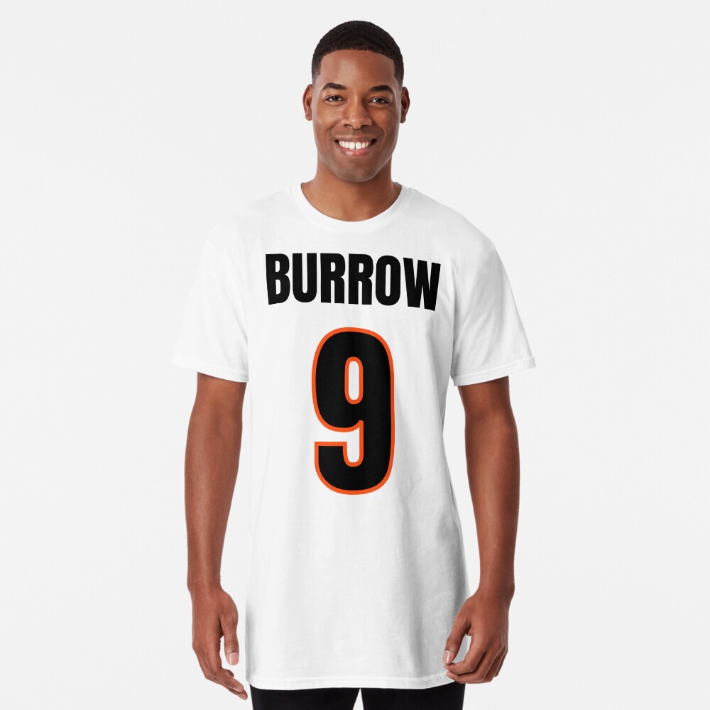 Joe Burrow No 9 Cincinnati Skyline Shirt