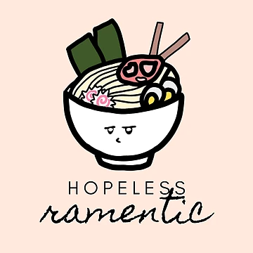 Artwork thumbnail, Hopeless Ramentic Sticker by Paper Hearteu