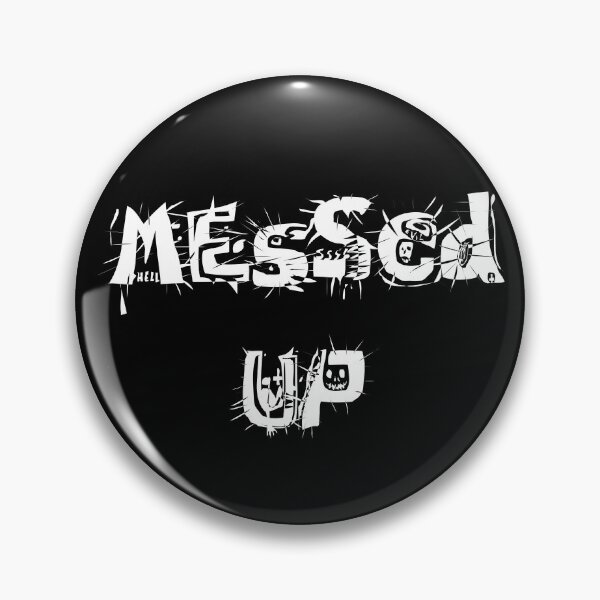 Item preview, Messed Up - Punk Grunge theme - Cool print designed and sold by S Quinn.