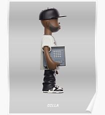 J. Dilla - "MPC Action Figure" Artwork Poster