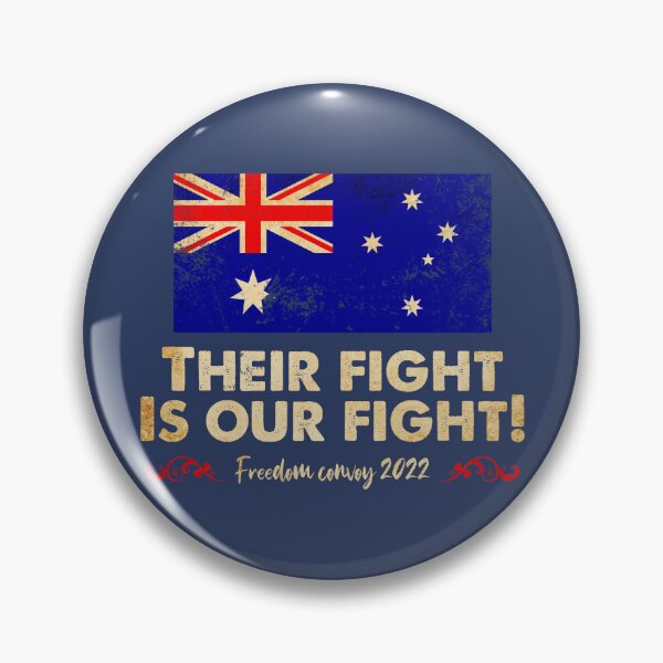 Item preview, Freedom convoy 2022 Australia - Their fight is our fight! designed and sold by Markotropoya22.