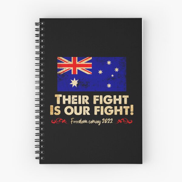 Item preview, Freedom convoy 2022 Australia - Their fight is our fight! designed and sold by Markotropoya22.
