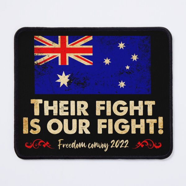 Item preview, Freedom convoy 2022 Australia - Their fight is our fight! designed and sold by Markotropoya22.