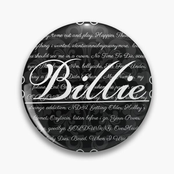 Item preview, Billie-Her song titles designed and sold by emptysky1201.