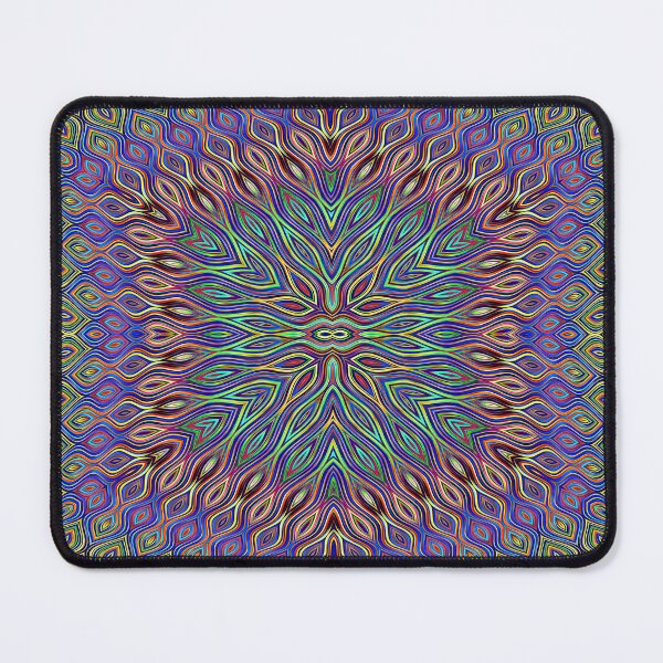 Item preview, psychedelic flower designed and sold by chambergambit.