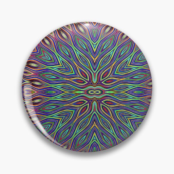 Item preview, psychedelic flower designed and sold by chambergambit.
