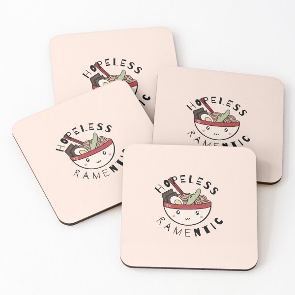 Item preview, Hopeless Ramentic. Cute Ramen Sticker designed and sold by Paper Hearteu.