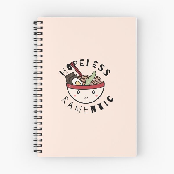 Item preview, Hopeless Ramentic. Cute Ramen Sticker designed and sold by Paper Hearteu.