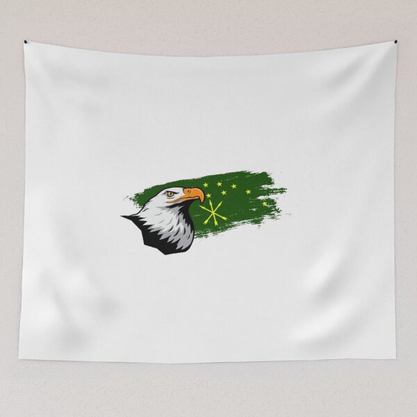 Item preview, eagle logo and circassian flag designed and sold by Elbruz.