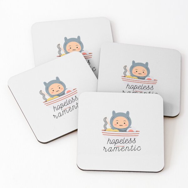 Item preview, Hopeless Ramentic. Kawaii Ramen Sticker Designs designed and sold by Paper Hearteu.