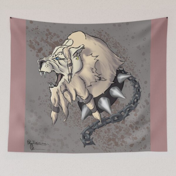 Item preview, Bearded lion  designed and sold by Traveman.
