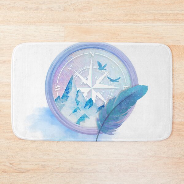 Item preview, World Traveller - Compass Design designed and sold by -DearTreehouse-.