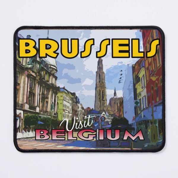 Item preview, Brussels, Visit Belgium  designed and sold by REALDesign-Shop.