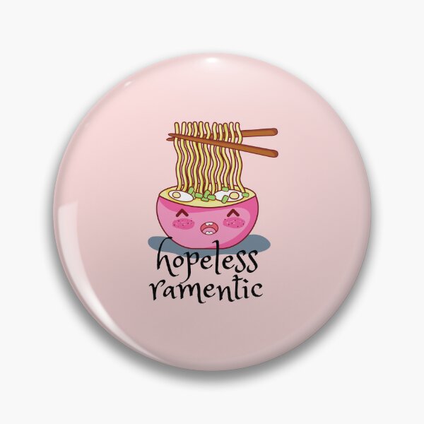 Item preview, Hopeless Ramentic. Kawaii Ramen Sticker designed and sold by Paper Hearteu.