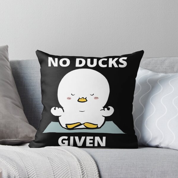 Item preview, No Ducks Given Yoga Meditation Duck designed and sold by Wheeler-Styl3.