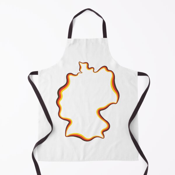 Item preview, Germany Map Outline With Flag Colors designed and sold by hijackhippo.