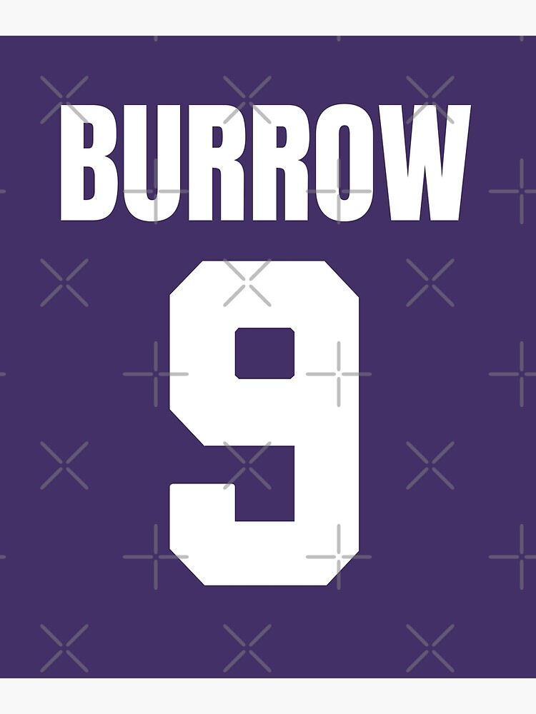 Joe Burrow 9 - Purple Cincinnati Bengals Jersey | Essential T-Shirt