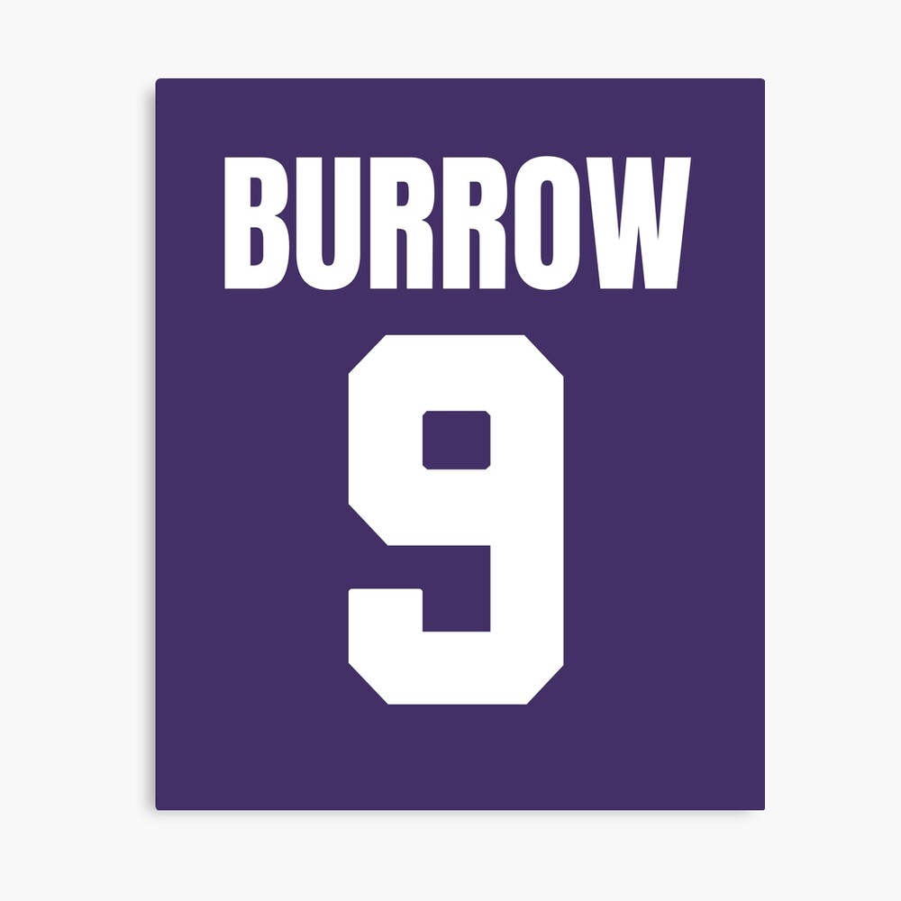 Joe Burrow 9 - Purple Cincinnati Bengals Jersey Essential T-Shirt for Sale  by sgkrishna