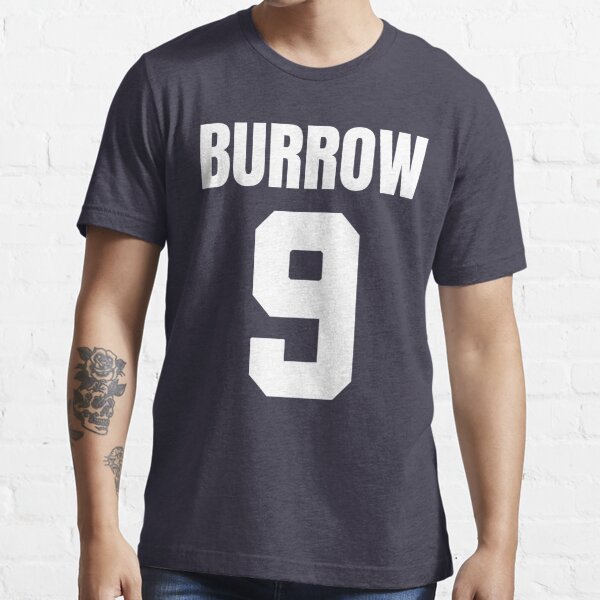 Joe Burrow 9 - Cincinnati Bengals Jersey Essential T-Shirt for Sale by  sgkrishna