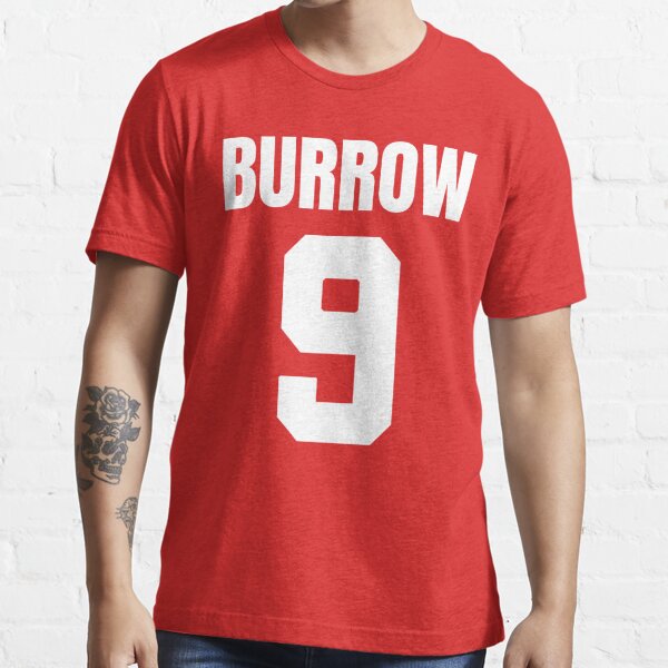 Joe Burrow 9 - Purple Cincinnati Bengals Jersey Essential T-Shirt