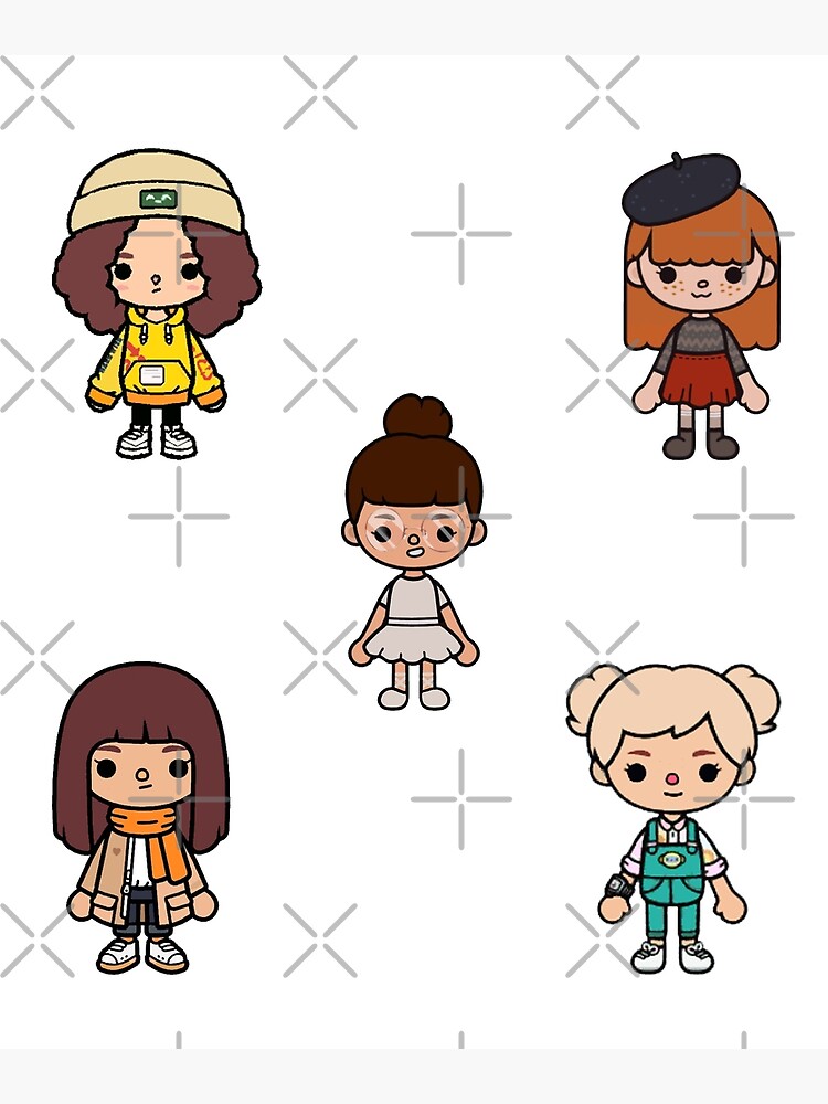 Toca Boca Characters Pack | Poster