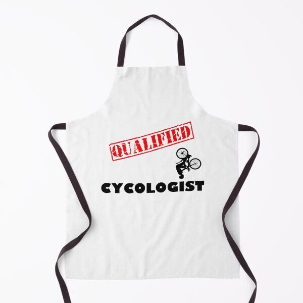 Item preview, QUALIFIED CYCOLOGIST designed and sold by DomGDesign.
