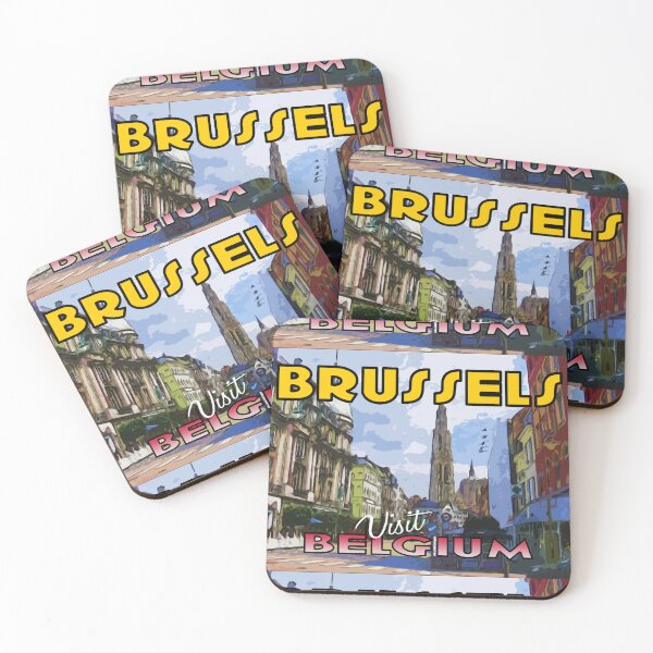 Item preview, Brussels, Visit Belgium  designed and sold by REALDesign-Shop.