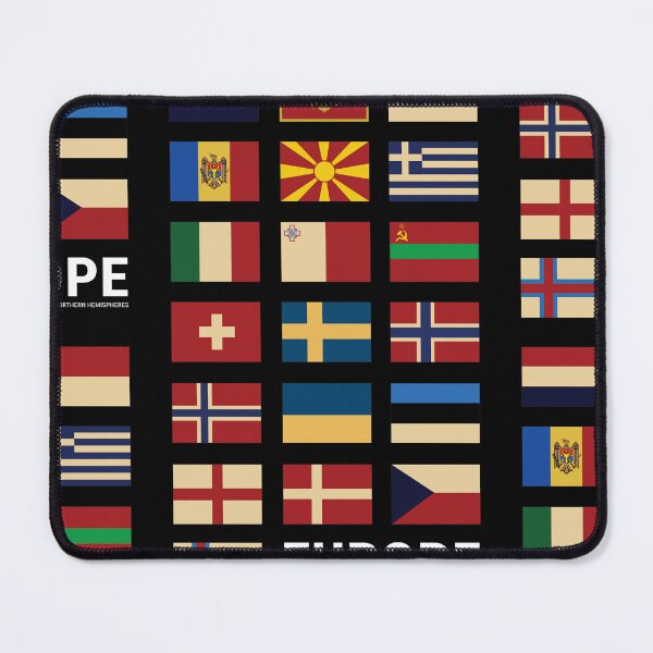 Item preview, Europe Country Flags Set designed and sold by KewaleeTee.