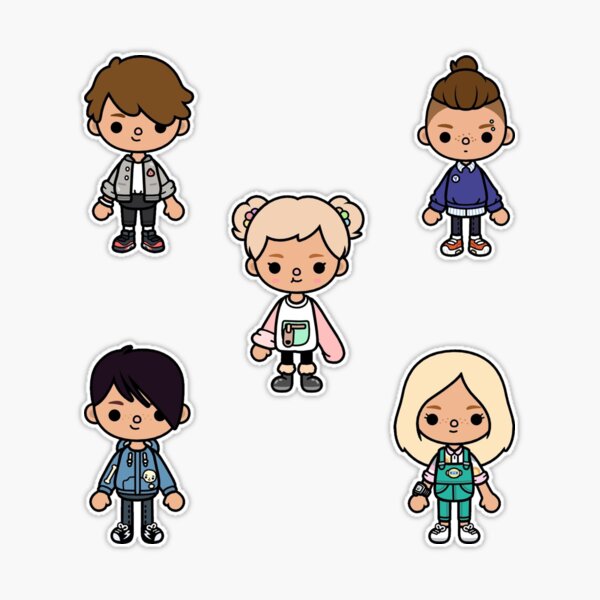 toca boca character pack | Sticker