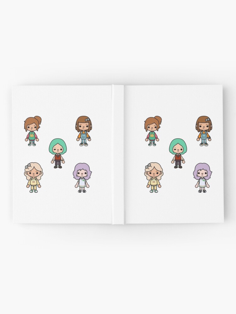 toca boca character pack Art Board Print for Sale by Pocapoㅤ