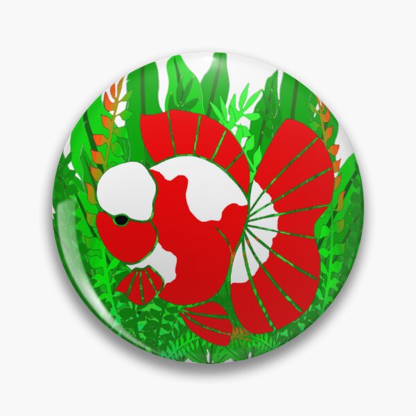 Item preview, R/W Oranda Logo C in Planted 013122 designed and sold by Nosnah.