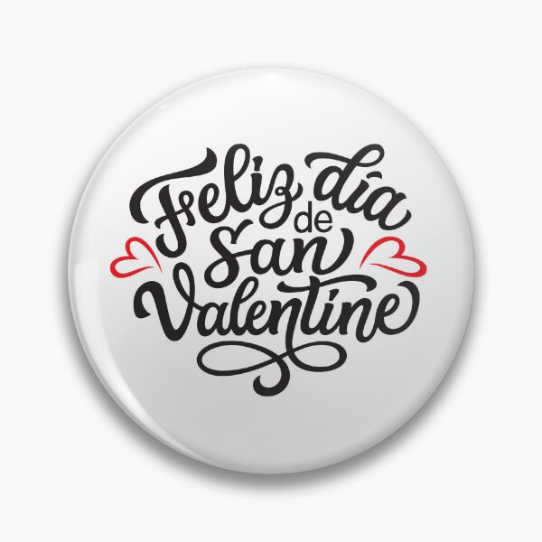 Artikelvorschau, Valentinstag mexikanische Zitate Hand Schriftzug Feliz Dia De San Valentine entworfen und verkauft von COFFEE20.