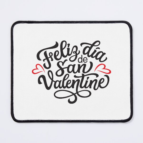 Item preview, Valentines Day Mexican Quotes Hand Lettering Feliz Dia De San Valentine designed and sold by COFFEE20.